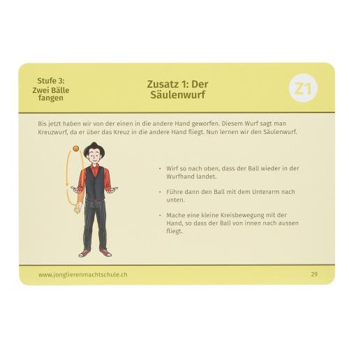 Jonglieren macht Schule das Kartenset – Jonglieren unterrichten: Zyklus 2, 3 und Sek II